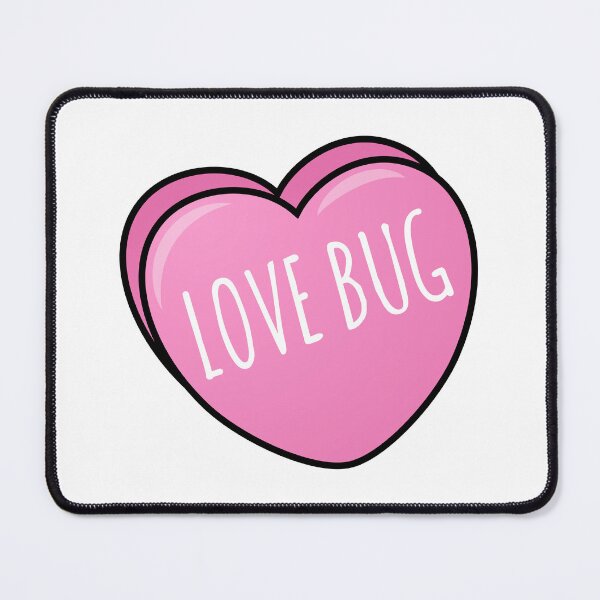 Item preview, Love Bug Candy Heart designed and sold by aimeeandkate.
