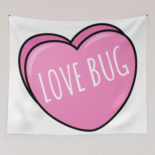 Item preview, Love Bug Candy Heart designed and sold by aimeeandkate.