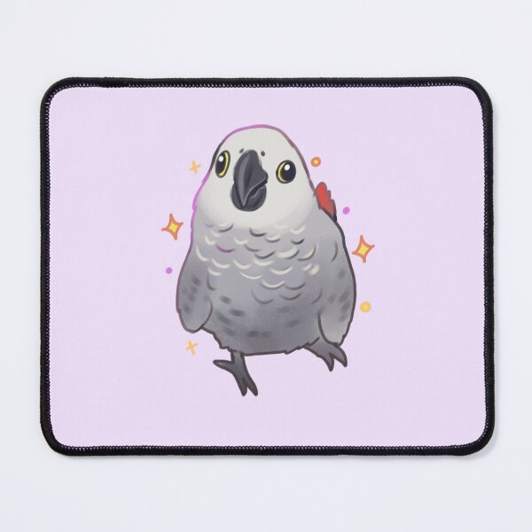 Item preview, Gray african parrot designed and sold by Mayarartsy.