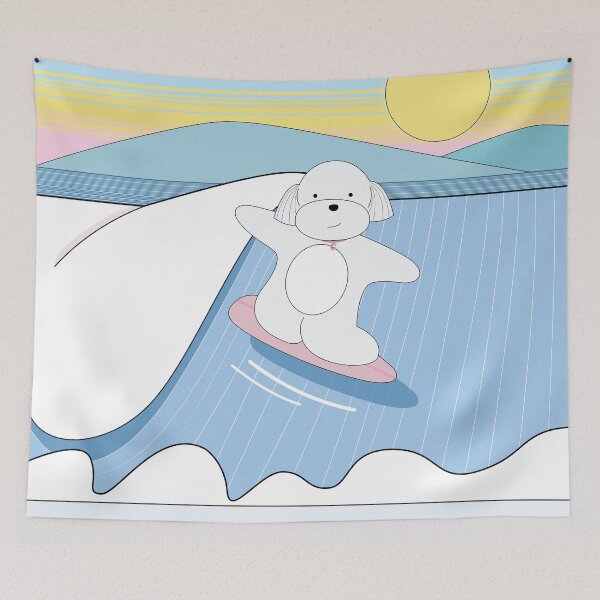 Item preview, Dog Wakesurf  designed and sold by littlechocoprints.