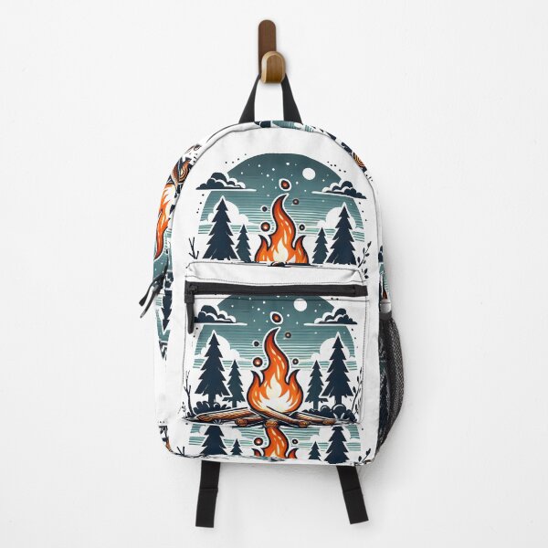 Item preview, Camp fire, firefly, wood fire designed and sold by TrueArtVibes.