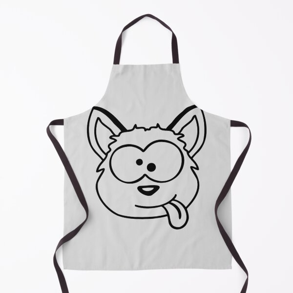 Item preview, Dog Fox Funny Grimace Squinting Tongue Out Comic Cartoon designed and sold by shirt-o-mat.
