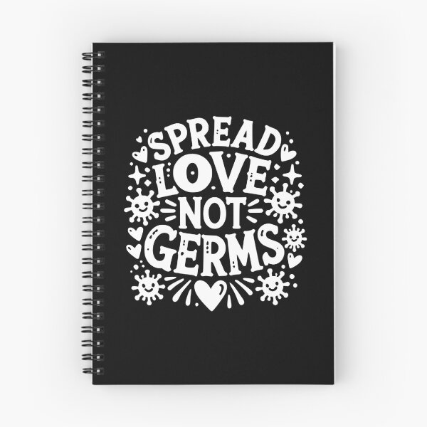Item preview, Spread Love Not Germs designed and sold by Frank Ring.