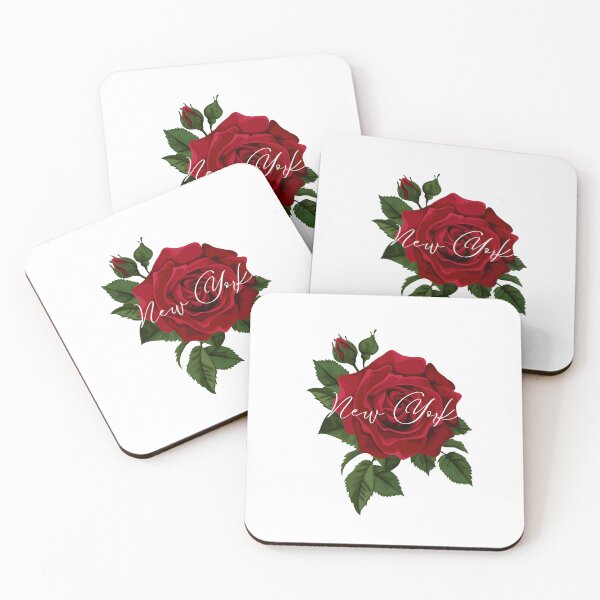 Item preview, New York State Flower Rose Classic T-shirt Sticker designed and sold by ThinkNature!.