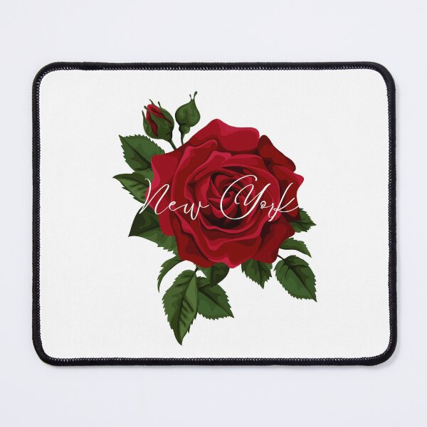 Item preview, New York State Flower Rose Classic T-shirt Sticker designed and sold by ThinkNature!.