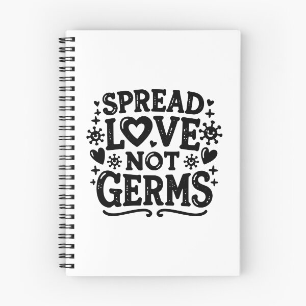 Item preview, Spread Love Not Germs designed and sold by Frank Ring.