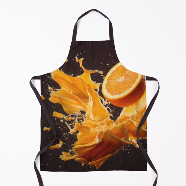 Item preview, A vibrant image captures an orange cut in half, designed and sold by anytka.