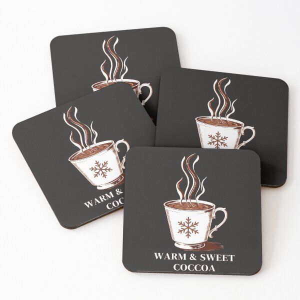 Item preview, Warm & Sweet Cocoa – Vintage Winter Mug Design designed and sold by UniversalFlair.