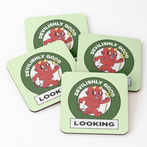 Item preview, Devilishly Good Looking, Adult Horror, Creepy Cute Little Devil designed and sold by Horror Riot.