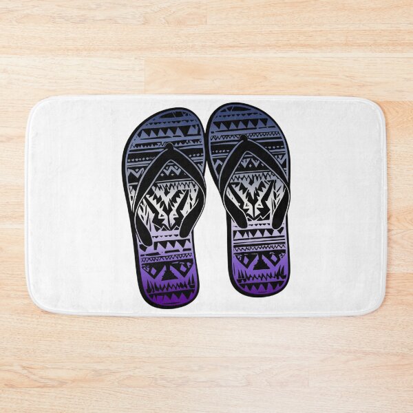Item preview, Butch Pride Flag Tribal Flip-Flops Design – Vibrant Pride Art designed and sold by Travelslightly.