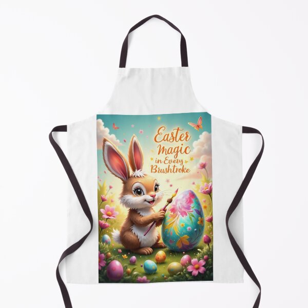 Item preview, A creative Easter bunny in spring splendor designed and sold by ArtCreator2023.