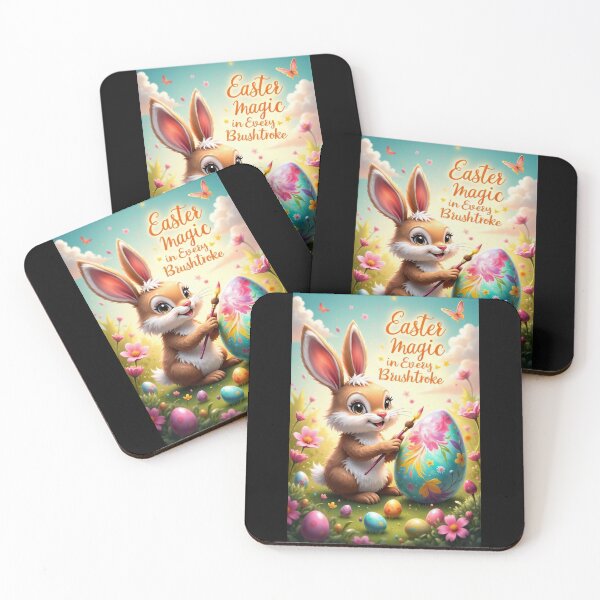 Item preview, A creative Easter bunny in spring splendor designed and sold by ArtCreator2023.