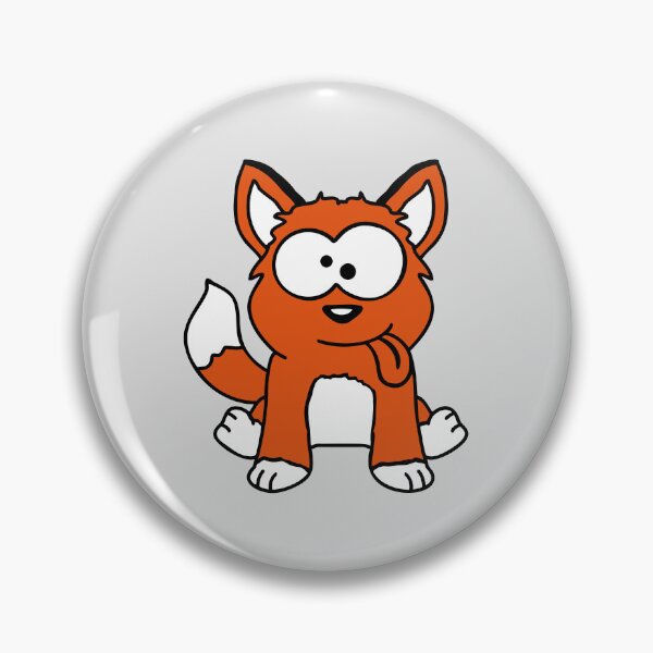 Item preview, Dog Fox Funny Grimace Squinting Tongue Out Comic Cartoon designed and sold by shirt-o-mat.