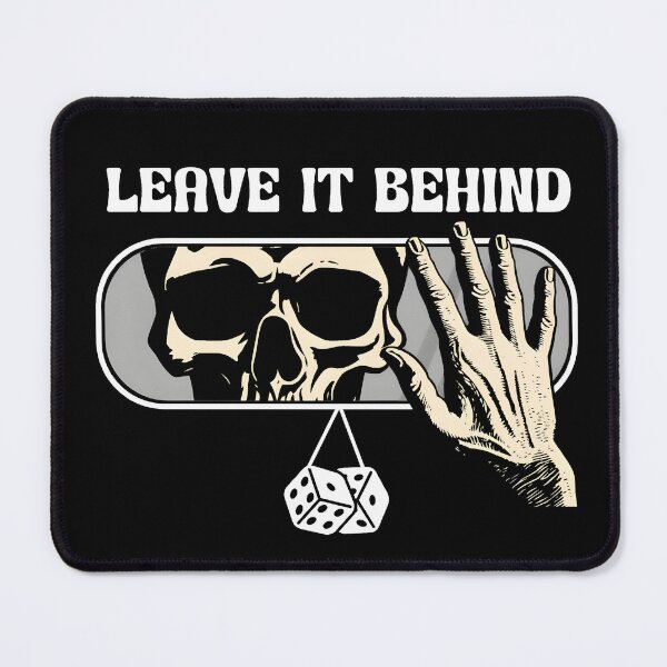 Item preview, Leave It Behind – Retro Horror Rearview designed and sold by Mindsway.