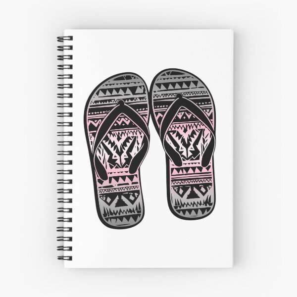 Item preview, Demigirl Pride Flag Tribal Flip-Flops Design – Vibrant Pride Art designed and sold by Travelslightly.