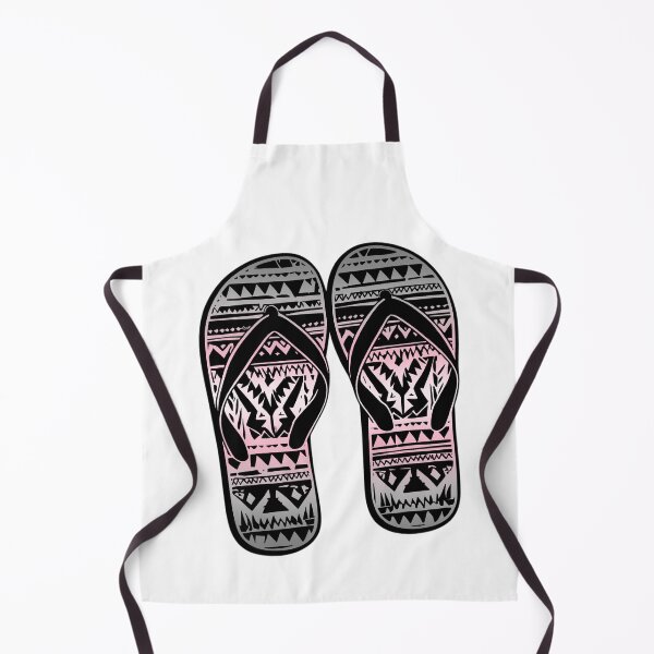 Item preview, Demigirl Pride Flag Tribal Flip-Flops Design – Vibrant Pride Art designed and sold by Travelslightly.