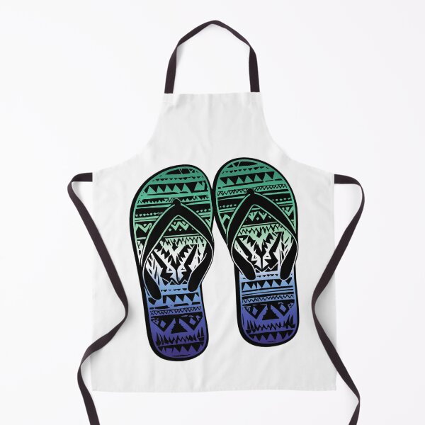 Item preview, Gay MLM Pride Flag Tribal Flip-Flops Design – Vibrant Pride Art designed and sold by Travelslightly.