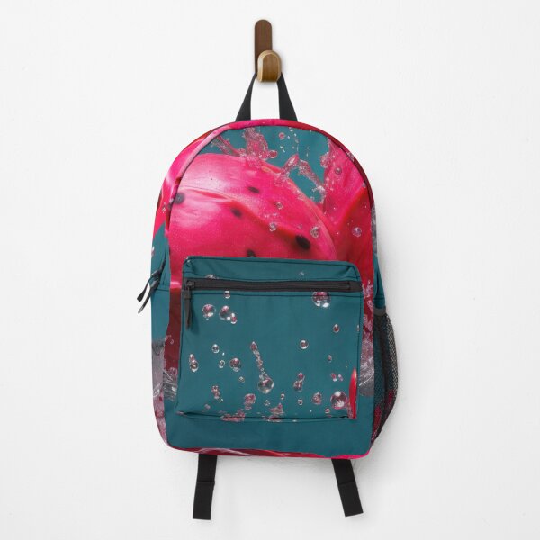 Item preview, Two vibrant dragon fruits create a dynamic splash designed and sold by anytka.