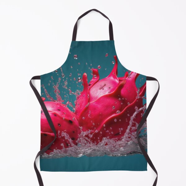Item preview, Two vibrant dragon fruits create a dynamic splash designed and sold by anytka.