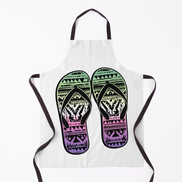 Item preview, Genderfae Pride Flag Tribal Flip-Flops Design – Vibrant Pride Art designed and sold by Travelslightly.