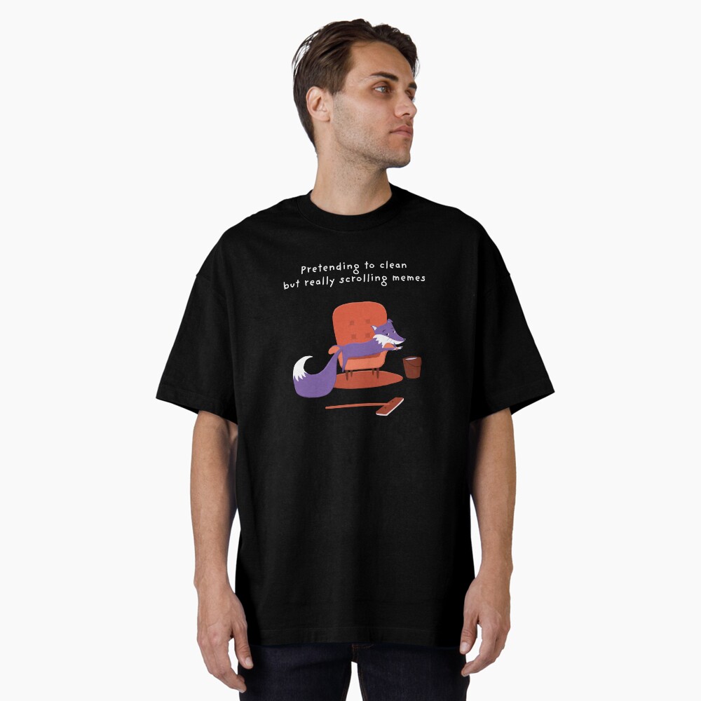 Item preview, Oversized T-Shirt designed and sold by ItsPurpleFox.
