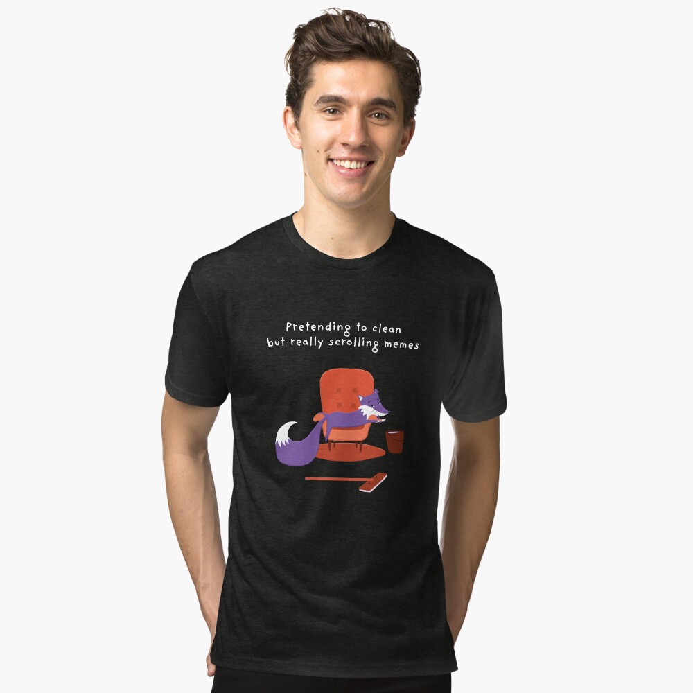 Item preview, Tri-blend T-Shirt designed and sold by ItsPurpleFox.