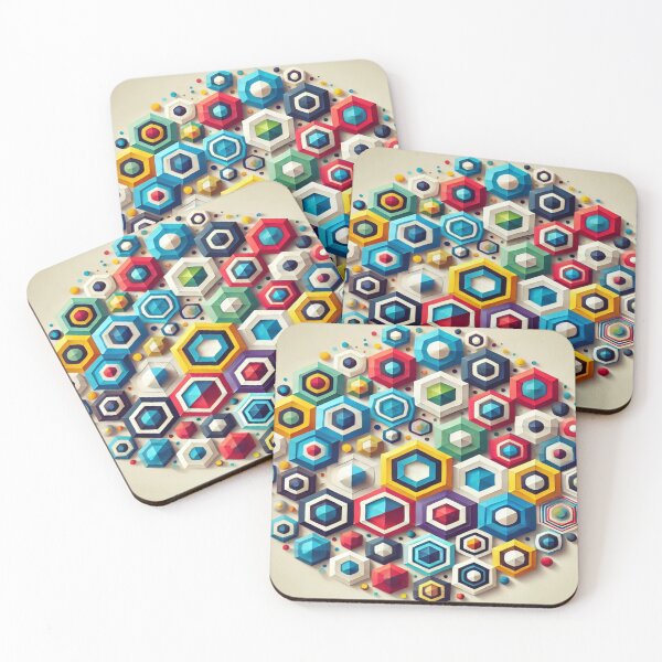 Item preview, Colorful Pentagon Pattern Design designed and sold by Zeeshankhan1345.