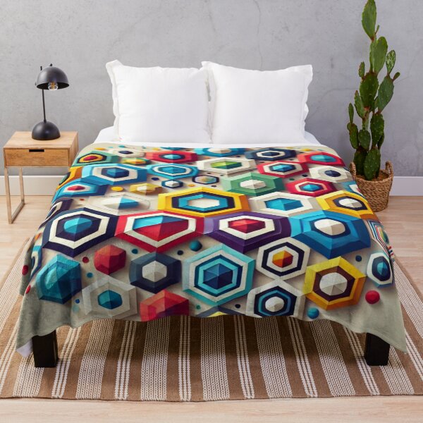 Item preview, Colorful Pentagon Pattern Design designed and sold by Zeeshankhan1345.