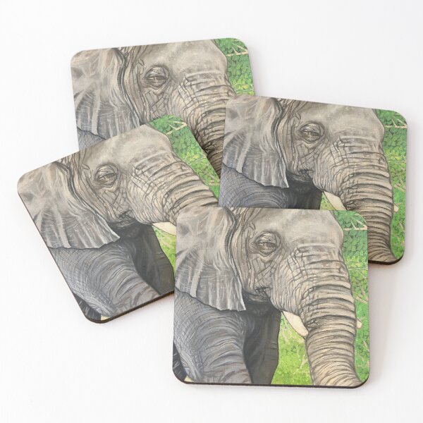 Item preview, Realistic Elephant (Full Painting) designed and sold by alloftheinspired.