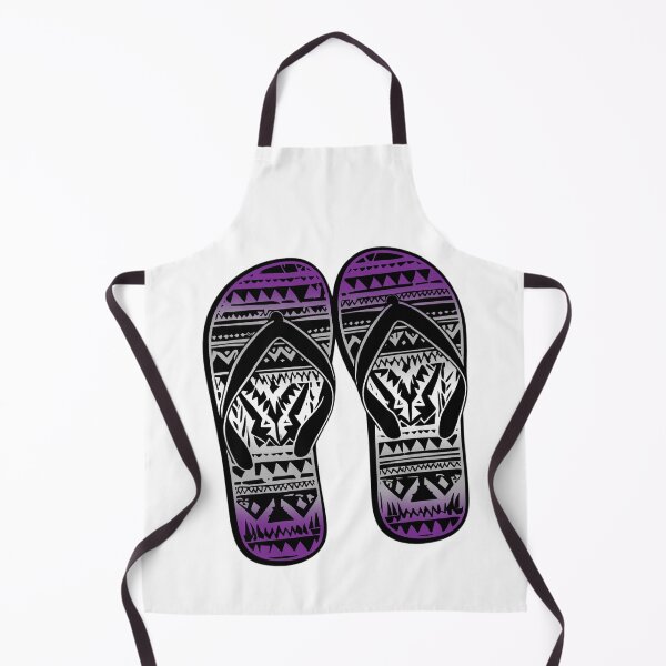 Item preview, Greysexual Pride Flag Tribal Flip-Flops Design – Vibrant Pride Art designed and sold by Travelslightly.