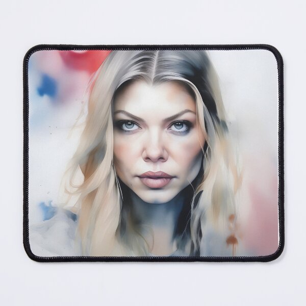 Item preview, Watercolor portrait of Fergie designed and sold by bogfl.