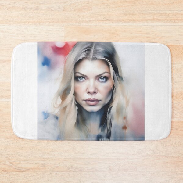Item preview, Watercolor portrait of Fergie designed and sold by bogfl.
