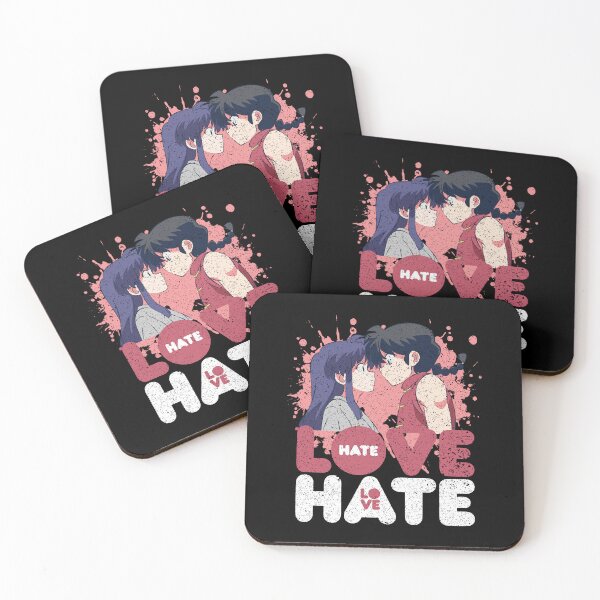Item preview, RANMA 1/2 2024: LOVE HATE HATE LOVE (GRUNGE STYLE) designed and sold by FunGangStore.