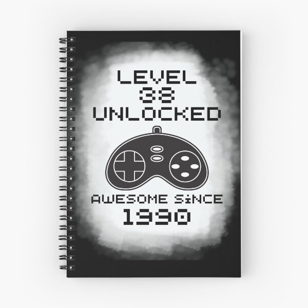 Item preview, Level 38 Unlocked Awesome Since 1990 Funny Gaming Lovers designed and sold by Nicet-shirt1.