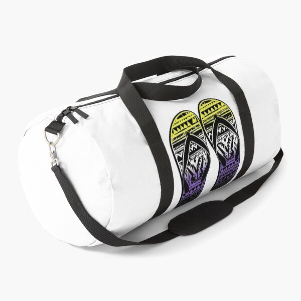 Item preview, Nonbinary Pride Flag Tribal Flip-Flops Design – Vibrant Pride Art designed and sold by Travelslightly.