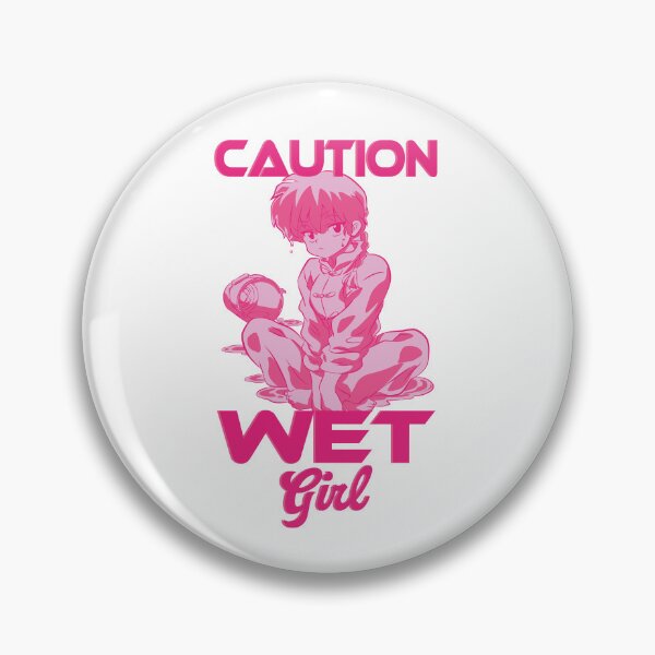 Item preview, RANMA 1/2 2024: CAUTION WET GIRL designed and sold by FunGangStore.