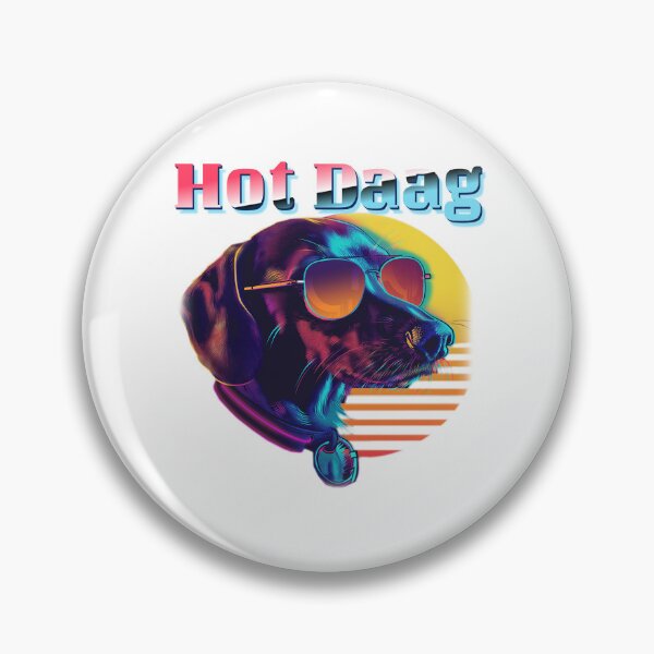 Item preview, Hot Daag, Hot Dog, Jamaican Patois (Patwa)  designed and sold by Kolcha.