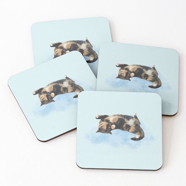 Item preview, Tortie Cat on a Cloud designed and sold by letsgroove.