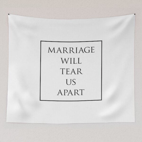 Item preview, 'Marriage Will Tear Us Apart' Joy Division Tribute Design designed and sold by Rodney's Marketplace.