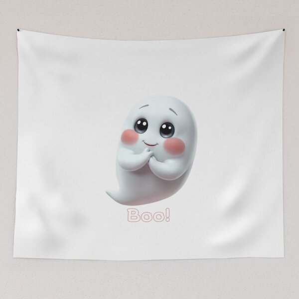 Item preview, Boo! The Cutest Ghost You'll See Today designed and sold by Ink And Inspire.