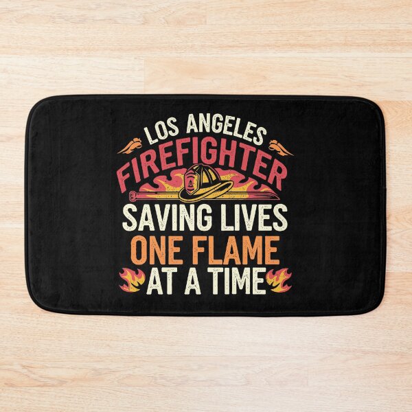 Item preview, Los Angeles Firefighter – Saving Lives, One Flame at a Time designed and sold by tmerchtrends.
