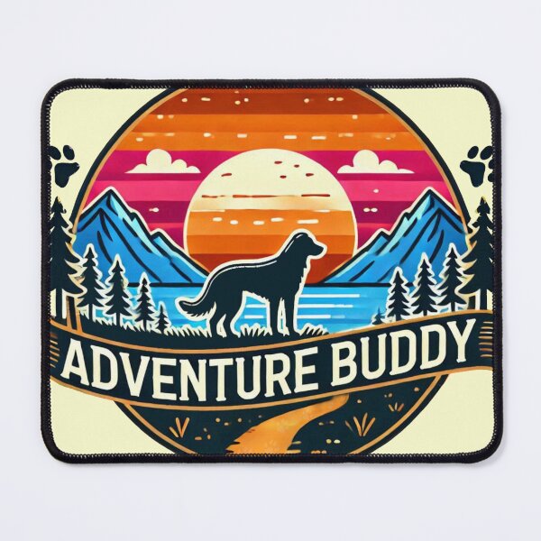 Item preview, Adventure Buddy Dog Design designed and sold by petsblogs.