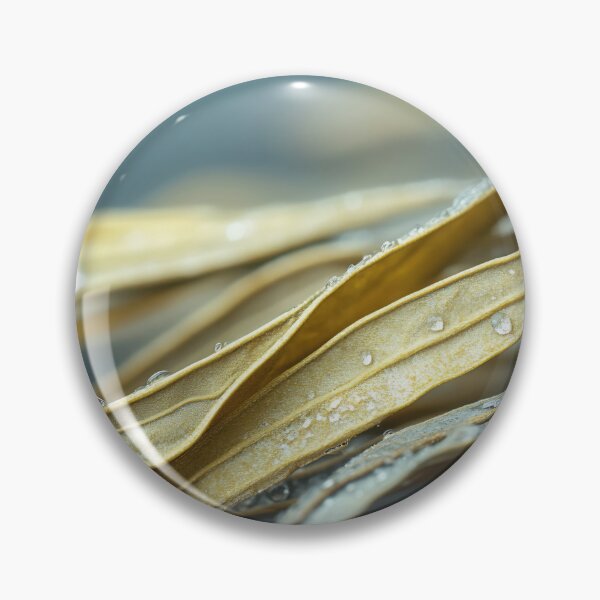 Item preview, Close-up view of delicate dried leaves with droplets resting on their surface, showcasing intricate textures and natural beauty designed and sold by anytka.