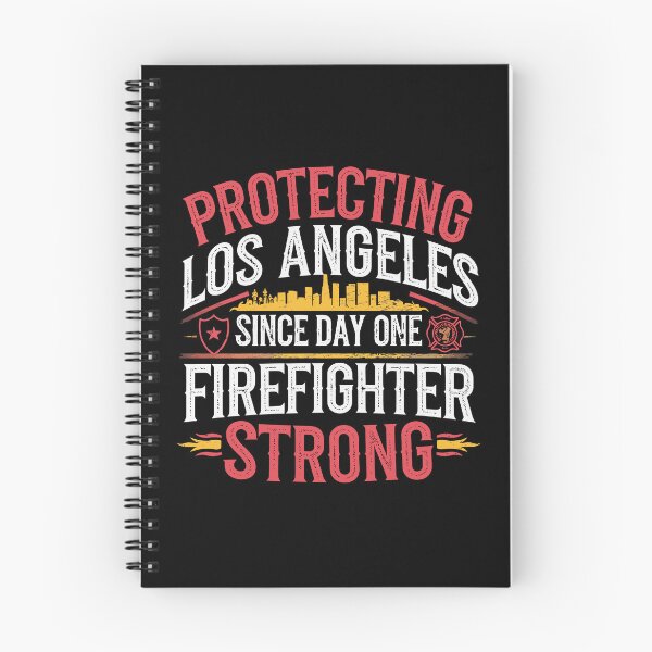 Item preview, Protecting Los Angeles Since Day One – Strong Firefighter Pride designed and sold by tmerchtrends.