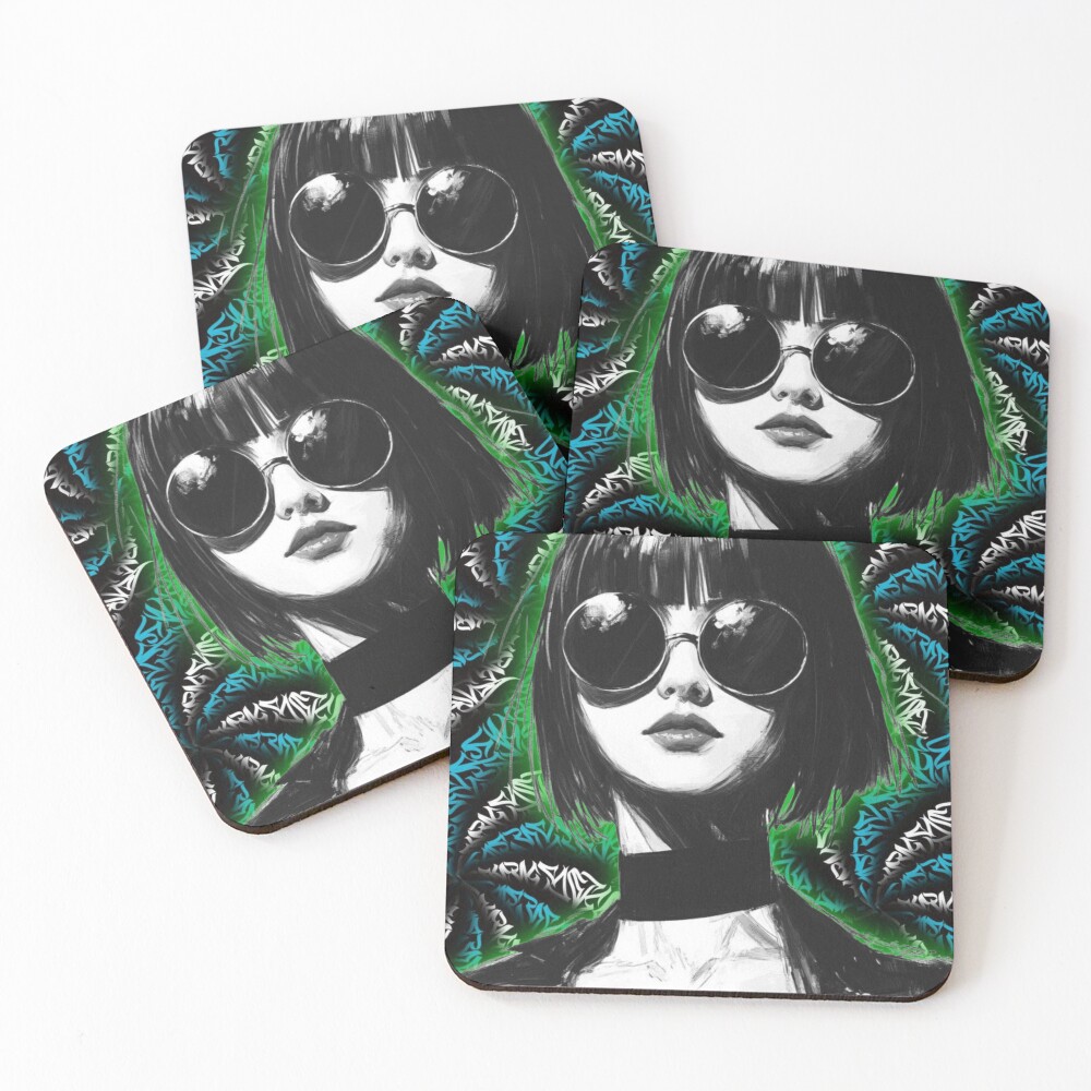 Item preview, Coasters (Set of 4) designed and sold by ErrorRoom.