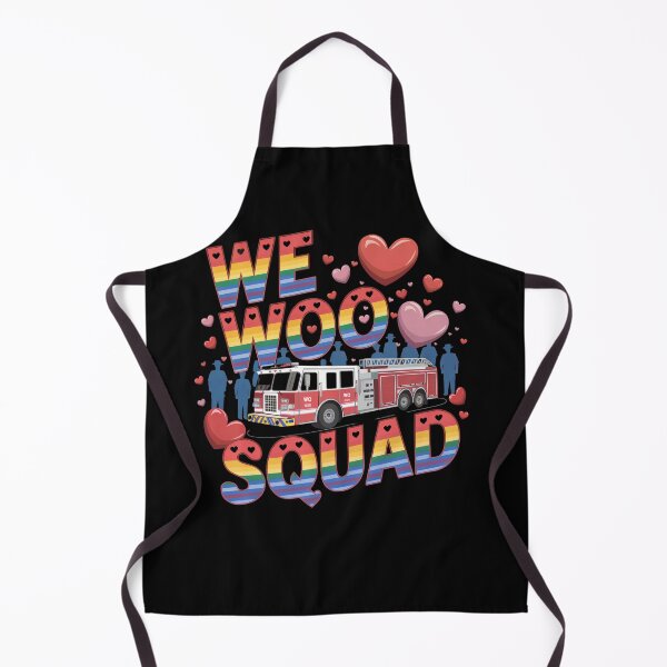 Item preview, We woo squad Valentines, fire truck designed and sold by MadCatPrints.