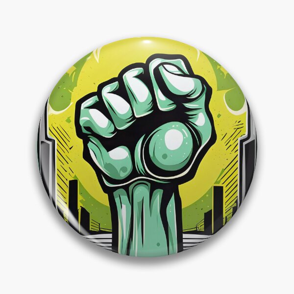 Item preview, raised-fist designed and sold by duhnnae.