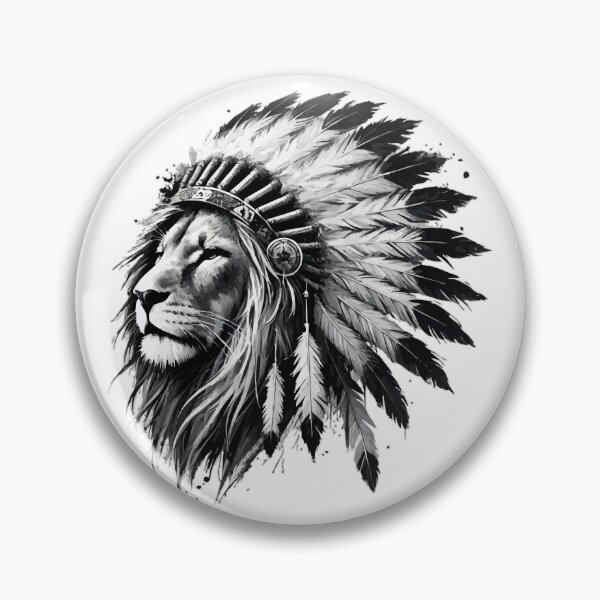 Item preview, Lion War Bonnet Headdress designed and sold by TomFrontierArt.