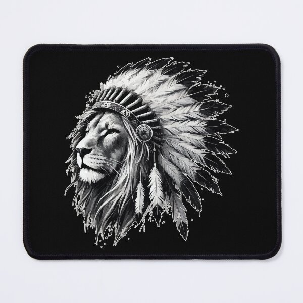 Item preview, Lion War Bonnet Headdress designed and sold by TomFrontierArt.