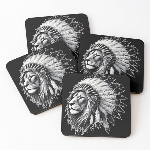Item preview, Lion War Bonnet Headdress designed and sold by TomFrontierArt.